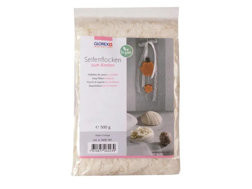 [90113799 628065] Glorex Seifenflocken zum Kneten weiss