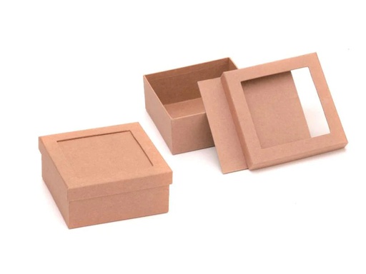 [90113832 643884] Glorex Papp-Schachtel Passepartout 11 cm 1 Stück
