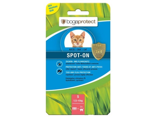 [90001115 968151] bogar Anti-Parasit-Tropfen bogaprotect Spot-on Katze S