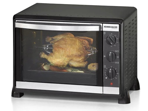 [90113909 371101] Rommelsbacher Backofen 20.BG 1550 30 l, Schwarz