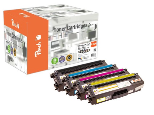 [90113972 1035262] Peach Toner Brother TN-328 2x Black, 1x Cyan, Magenta, Yellow