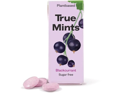 [90114047 1156368] True Gum Bonbons True Mints schwarze Johannisbeere 13 g