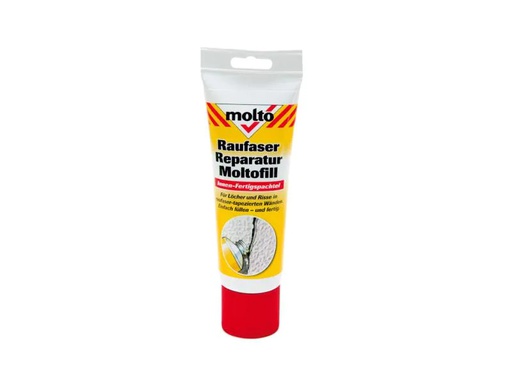 [90114135 488515] Molto Spachtelmasse Moltofill Raufaser, 330 g, Weiss