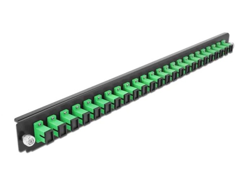 [90114254 1142971] Delock Verteilerplatte Frontblende 24 Port SC Simplex grün