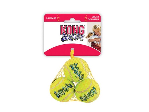 [90114276 744446] Kong Hunde-Spielzeug Air Squeaker Tennis Ball Ø 6 cm