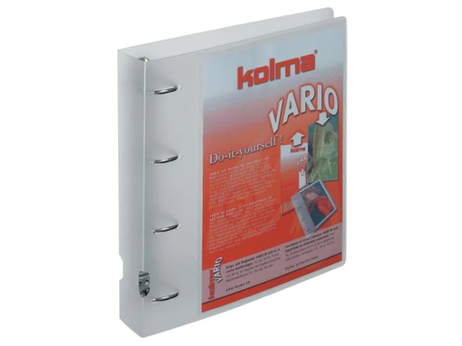 [90114314 830506] Kolma Ringbuch Vario A4 XL KolmaFlex 4 cm, Transparent