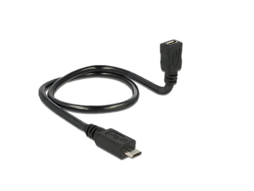 [90114394 526556] Delock USB-OTG-Kabel ShapeCable Micro-USB B - Micro-USB B 0.5 m
