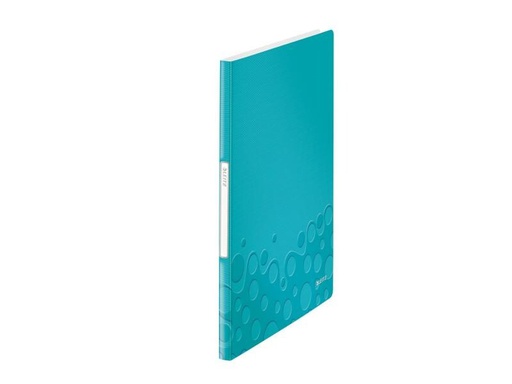 [90011421 757007] Leitz Sichtbuch WOW  20 Hüllen, Blau