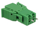 Delock Terminalblock 2Pin, 3,81mm Rastermass vertikal