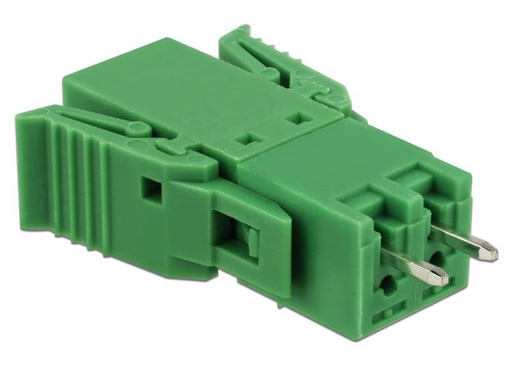[90011423 895836] Delock Terminalblock 2Pin, 3,81mm Rastermass vertikal