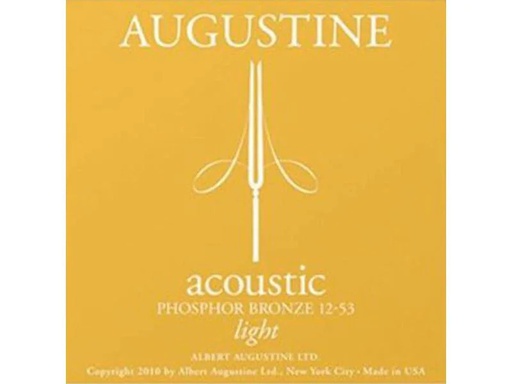 [90114557 335324] Augustine Gitarrensaiten Light Phosphor 12-53 – Bronze