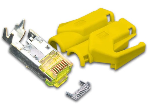 [90114619 1127825] Wirewin Stecker RJ45 Hirose TM31 50 Stück, Gelb