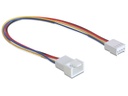 Delock Stromkabel 4Pin PWM für CPU & Gehäuselüfter 20 cm