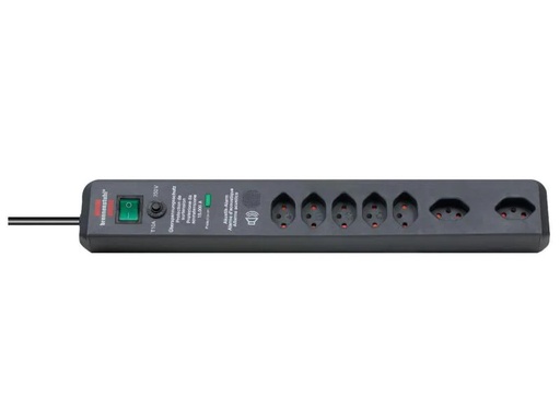 [90114808 278634] Brennenstuhl Steckdosenleiste Secure-Tec 7x T13