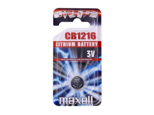 [90114824 920097] Maxell Europe LTD. Knopfzelle CR1216 1 Stück