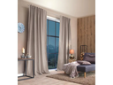 Stotz Decor AG Nachtvorhang mit Faltenband Samedan 135 cm x 225 cm, Natur
