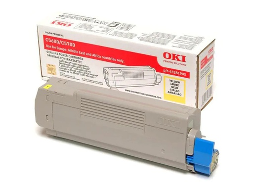 [90114980 36371] OKI Toner 43381905 Yellow
