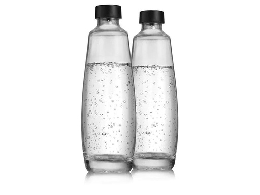 [90114996 1108914] Sodastream Glaskaraffe DUO 1 l, 2 Stück