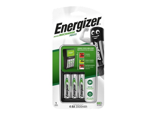 [90115000 747613] Energizer Ladegerät Maxi Charger 4xAA