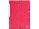 Exacompta Gummibandmappe Maxi A4 Rot
