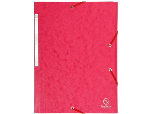 [90115017 1131512] Exacompta Gummibandmappe Maxi A4 Rot