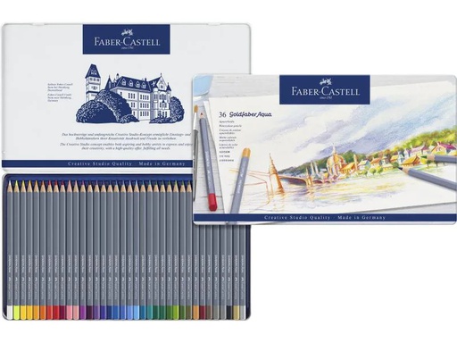 [90115147 807240] Faber-Castell Farbstifte Goldfaber 36er Metalletui