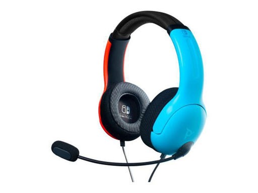 [90115203 976638] PDP Headset LVL40 Wired Headset Blau/Rot