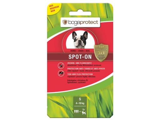 [90011520 968156] bogar Anti-Parasit-Tropfen bogaprotect Spot-on Hund S