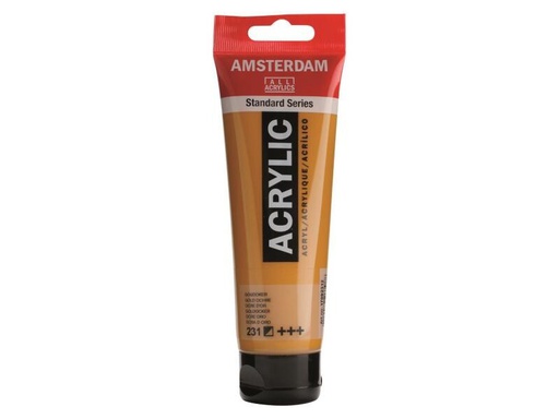 [90115504 995933] Amsterdam Acrylfarbe Standard 231 Goldocker halbdeckend, 120 ml