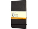Moleskine Notizbuch Reporter A6 Liniert, Schwarz, 192 Seiten