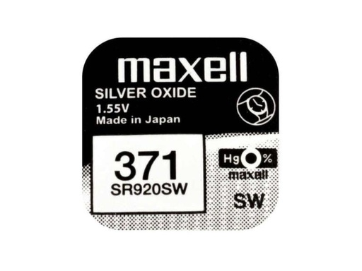 [90115729 920119] Maxell Europe LTD. Knopfzelle SR920SW 10 Stück