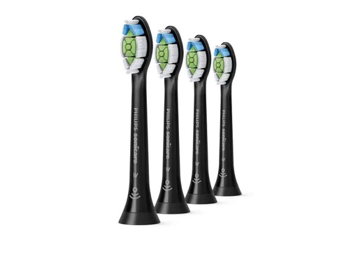 [90115858 833633] Philips Zahnbürstenkopf Sonicare W Optimal White HX6064/11 4 Stück