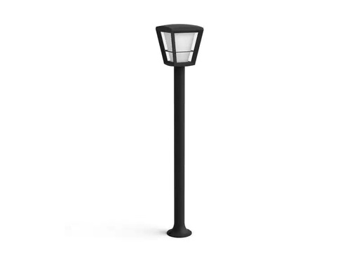 [90115912 842684] Philips Hue White &amp; Color Ambiance Econic Outdoor Wegeleuchte Schwarz