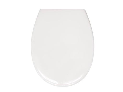 [90116010 648425] Kleine Wolke Toilettensitz Uni mit Absenkautomatik, Weiss