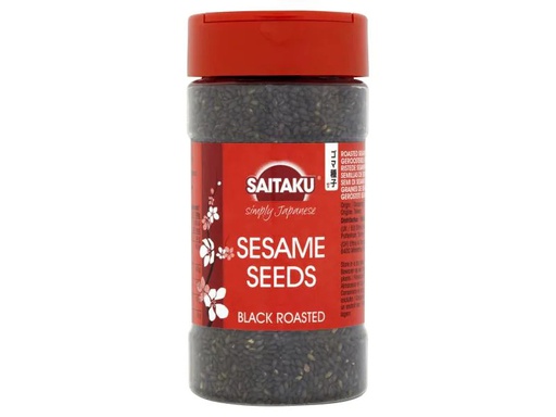 [90011607 957392] Saitaku Sesame Seeds Black Roasted 95 g