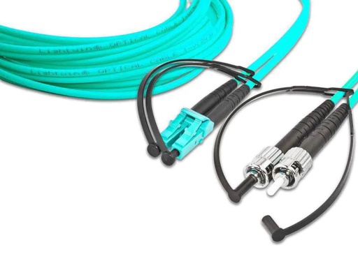[90116296 380520] Lightwin LWL-Patchkabel LC-ST, Multimode, OM3, 1m