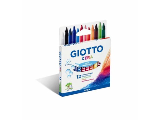 [90116351 1137753] Giotto Wachsmalstifte 12 Stück, Mehrfarbig