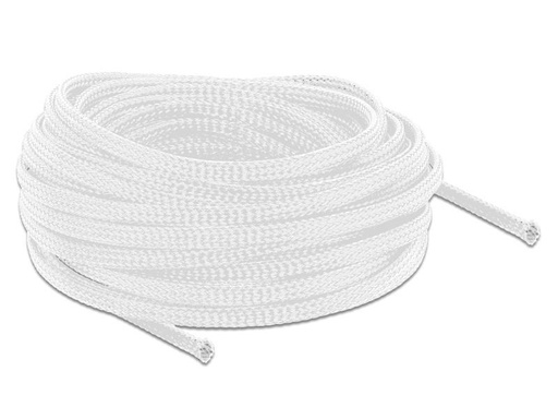[90116450 1077554] Delock Kabelschlauch dehnbar, 10m x 6 mm Weiss