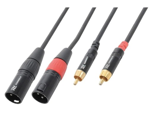 [90116504 1141006] PD Connex Audio-Kabel CX66-1 XLR 3 Pole, male - Cinch 1.5 m