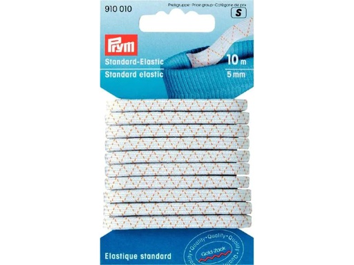 [90116563 1088099] Prym Elastikband Standard 10 m, Weiss