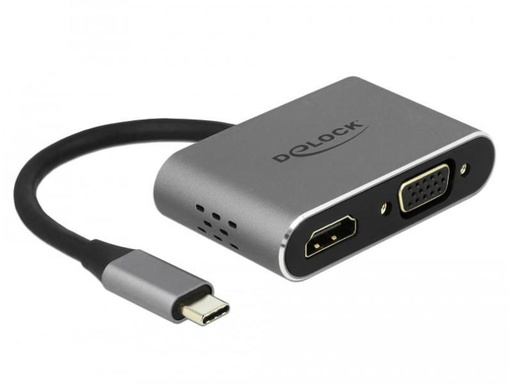 [90116567 976598] Delock Dockingstation USB 3.1 Typ-C - HDMI/VGA/USB-A/USB-C/PD