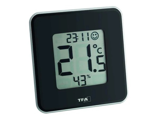 [90116591 1086711] TFA Dostmann Thermo-/Hygrometer STYLE Schwarz