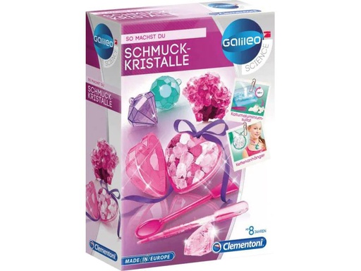 [90116696 1027847] Clementoni Experimentierkasten Galileo -  Schmuckkristalle