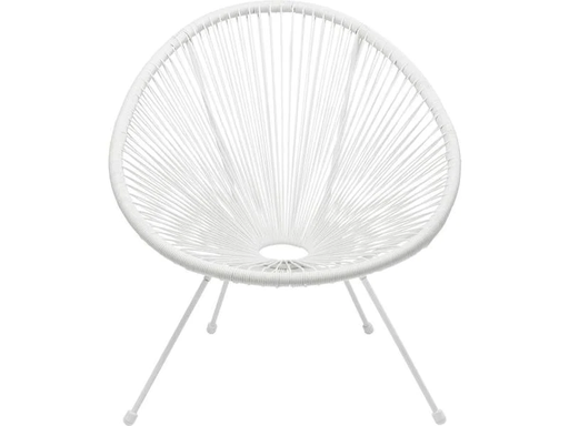 [90116713 1099283] Kare Stuhl Acapulco Weiss
