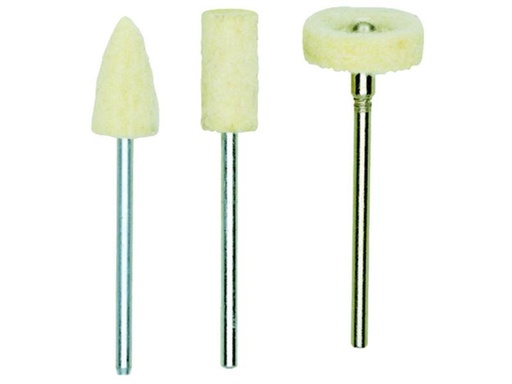 [90116872 301375] Proxxon Polierfilz Zylinder, 2 Teile