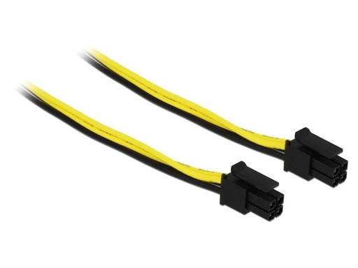 [90011667 895828] Delock Stromkabel Micro Fit 3.0 4 Pin Stecker, 30cm
