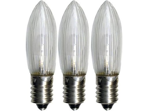 [90117055 1103129] Star Trading Lampe Universal LED 0.2 W (1.8 W) E10 Warmweiss, 3 Stück