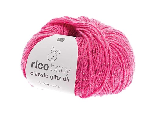 [90117099 945213] Rico Design Wolle Baby Classic Glitz dk 50 g Pink