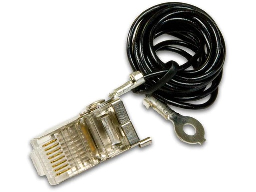 [90117151 1107059] Ubiquiti Stecker RJ45 Cat.5e, mit ESD 20 Stück, Transparent