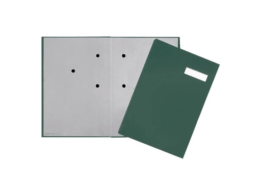 [90117301 649090] Pagna Unterschriftenmappe mit 20 Fächer, Grün